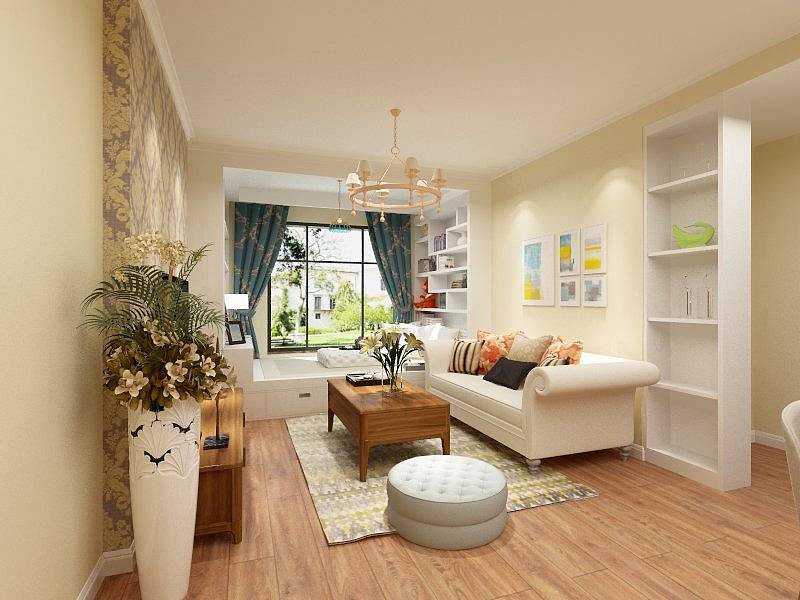 天海譽天下/88平米/美式風(fēng)格