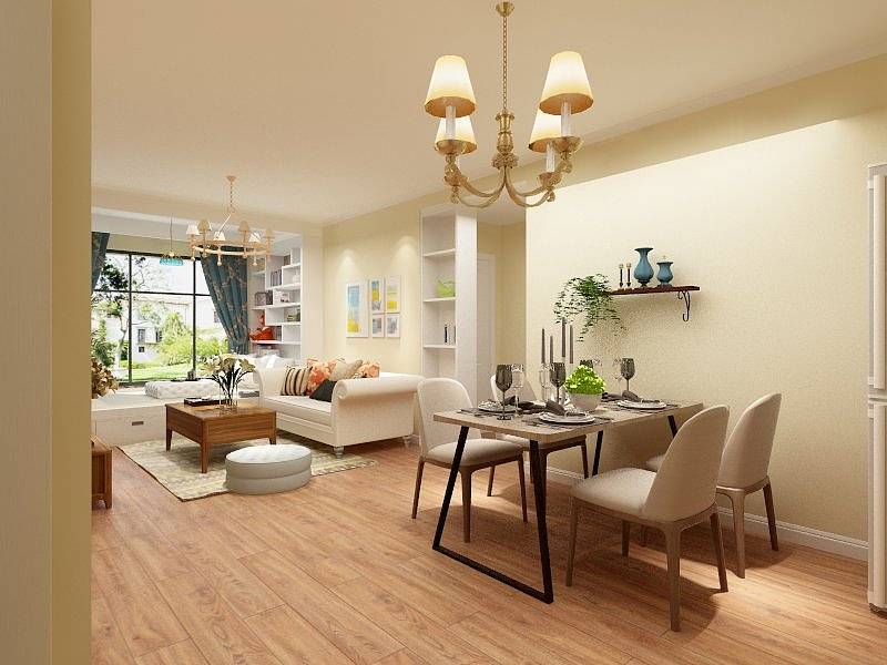 天海譽天下/88平米/美式風(fēng)格