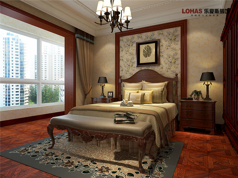 陽光東尚400平米美式裝修 陽光東尚400平米美式裝修