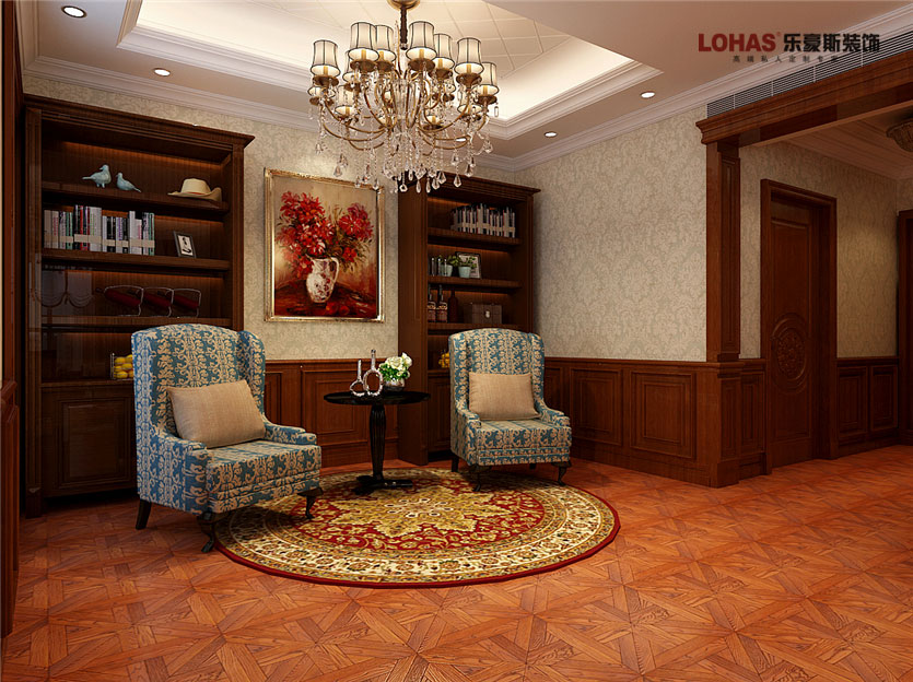 陽光東尚400平米美式裝修 陽光東尚400平米美式裝修