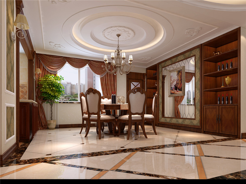 盛邦大都會(huì)/218平米/歐式風(fēng) 盛邦大都會(huì)/218平米/歐式風(fēng)