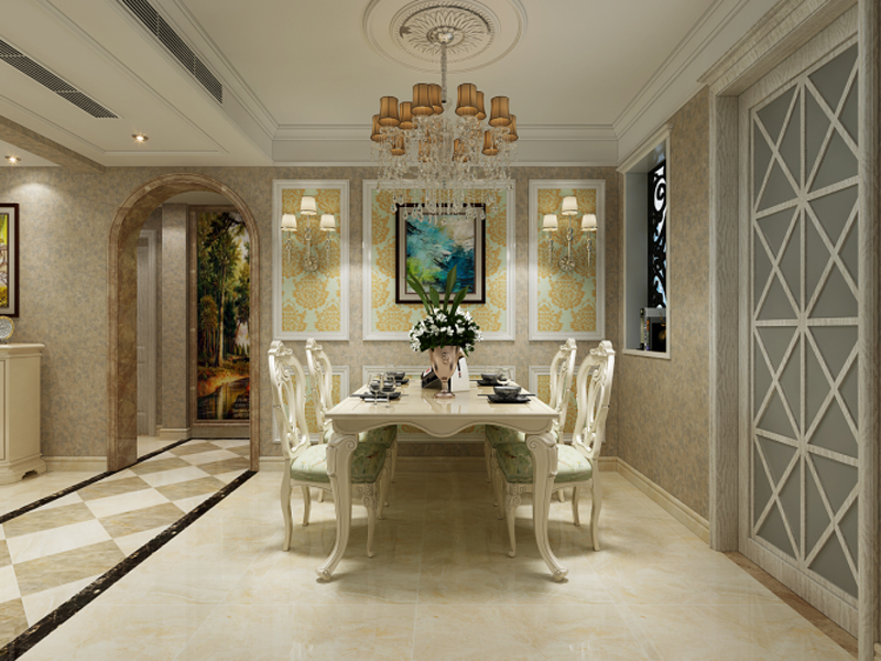 碧景園170平米別墅歐式風(fēng)格