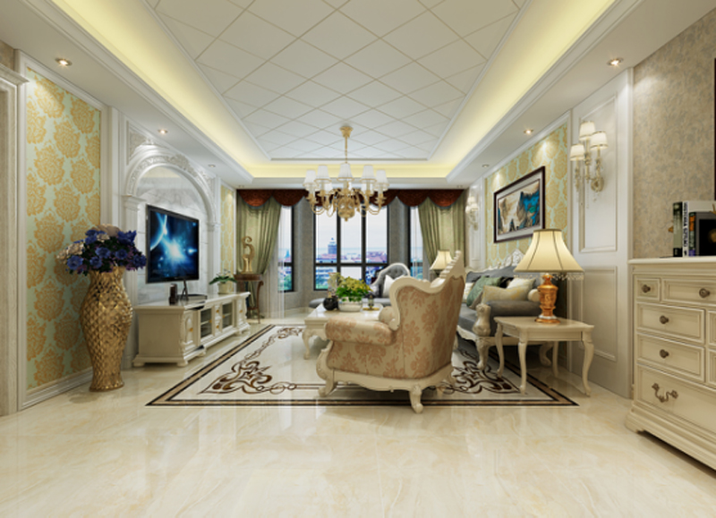 碧景園170平米別墅歐式風(fēng)格