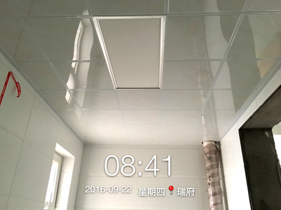 保利工地鋁扣板安裝