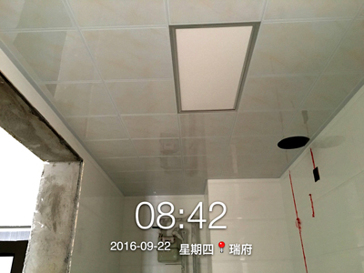 保利工地鋁扣板安裝