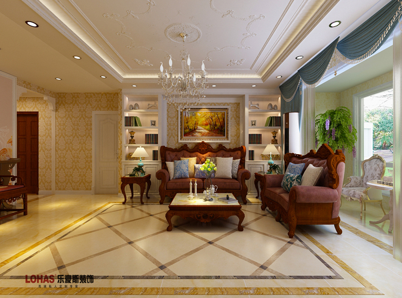 弘石灣245平米歐式裝修效果圖