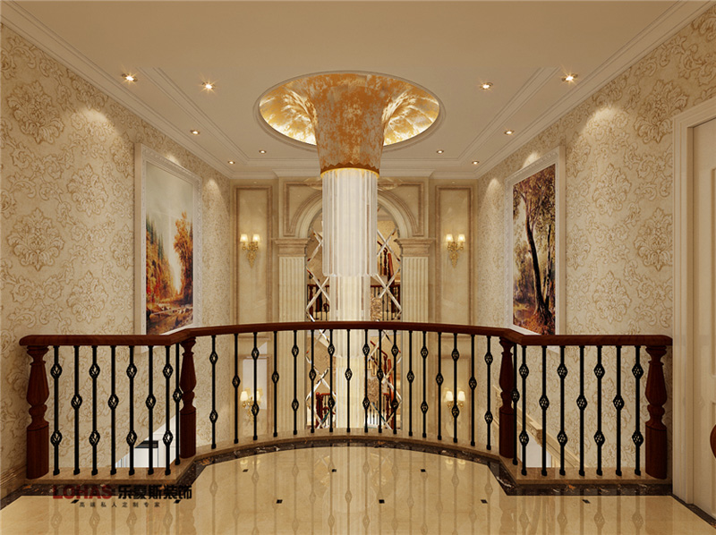 紅石原著別墅歐式風格修效果圖