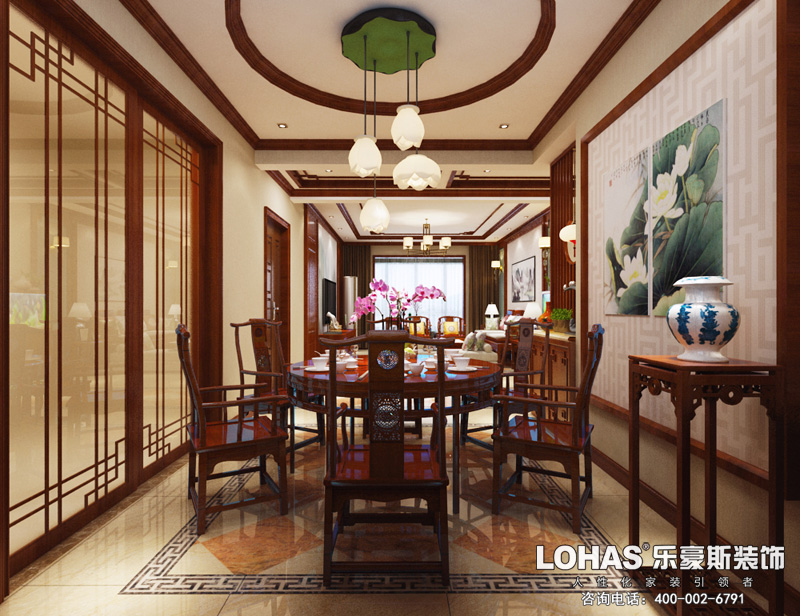 濱河華府/139平米/簡中風格