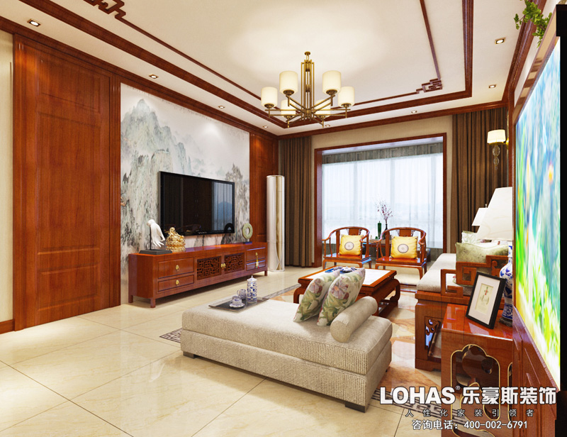 濱河華府/139平米/簡中風格