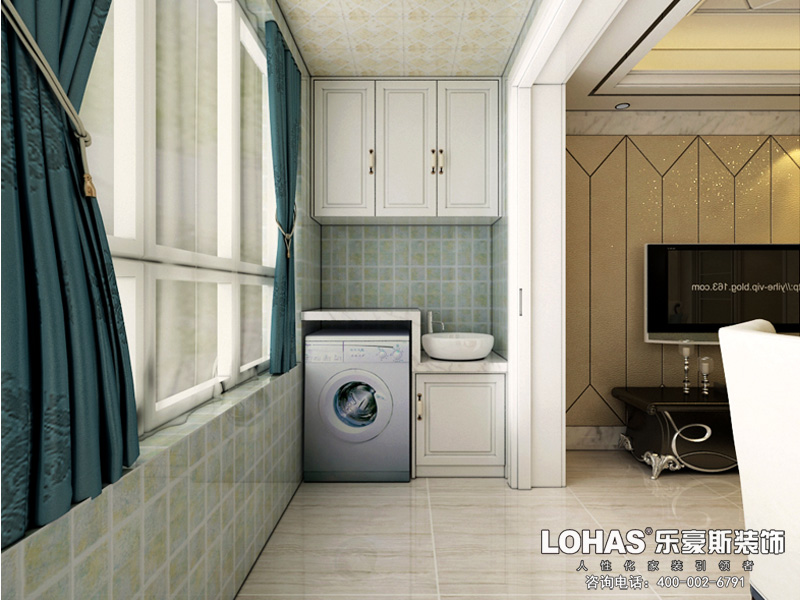 保利拉菲兩室兩廳89平后奢風格 保利拉菲兩室兩廳89平后奢風格