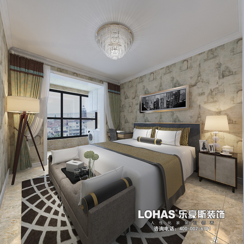 上和原著110二室一廳一衛(wèi)簡約風(fēng)格