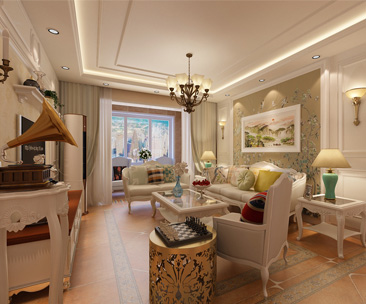 東勝紫御府118平米三室兩廳美式