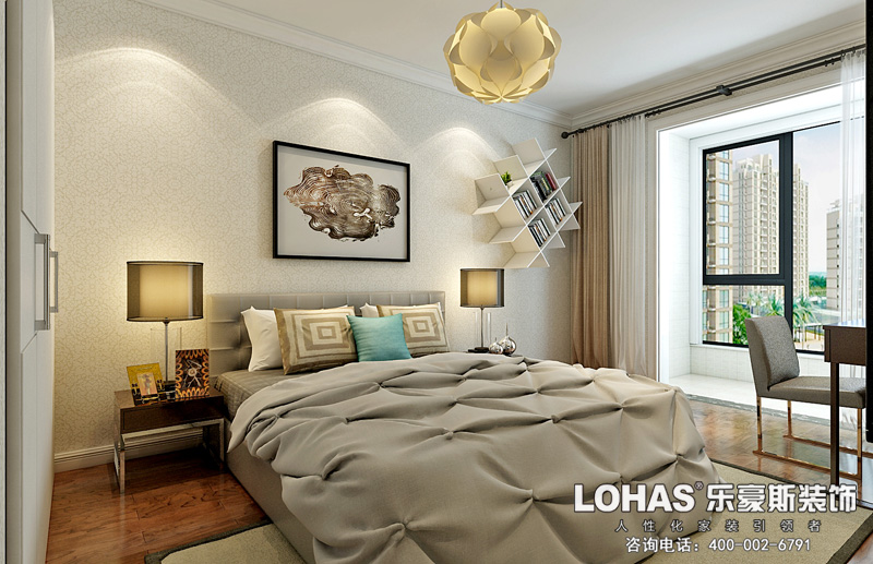 盛益華苑120平米現(xiàn)代簡約風(fēng)格裝修效果圖