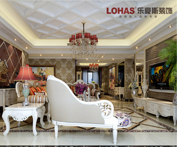 維多利亞280㎡4室2廳歐式裝修效果圖