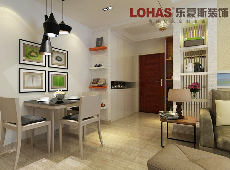 東風(fēng)小區(qū)103平三室兩廳宜家裝修效果圖