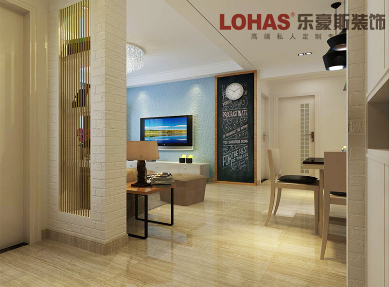 東風(fēng)小區(qū)103平三室兩廳宜家裝修效果圖