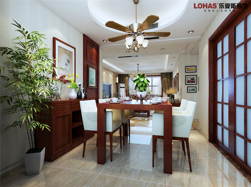 海棠灣中式風(fēng)格裝修效果圖