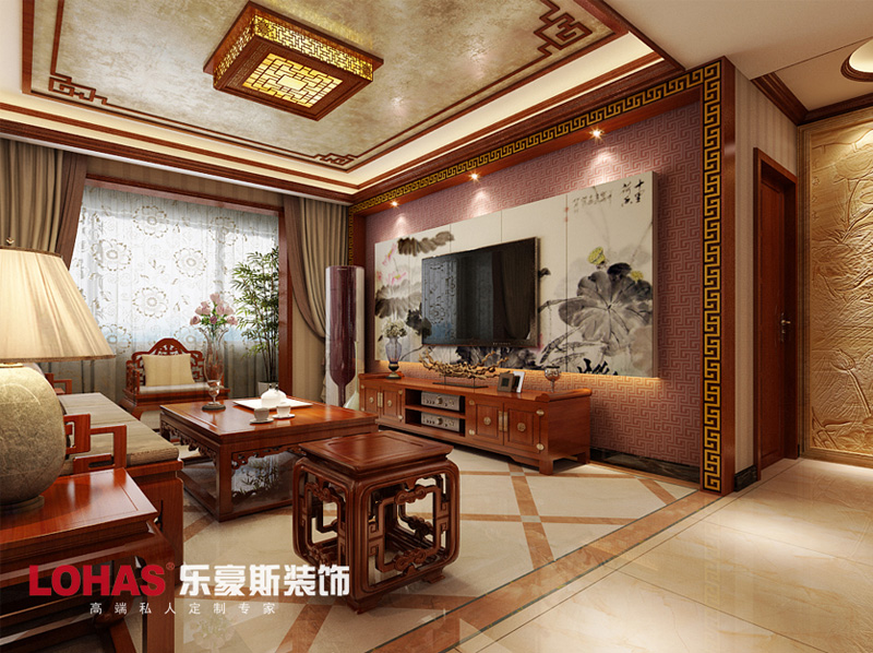 翠堤春曉94平米裝修效果圖