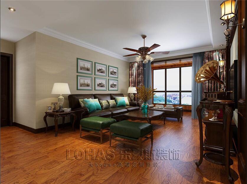 鹿錦苑135平簡美風(fēng)格