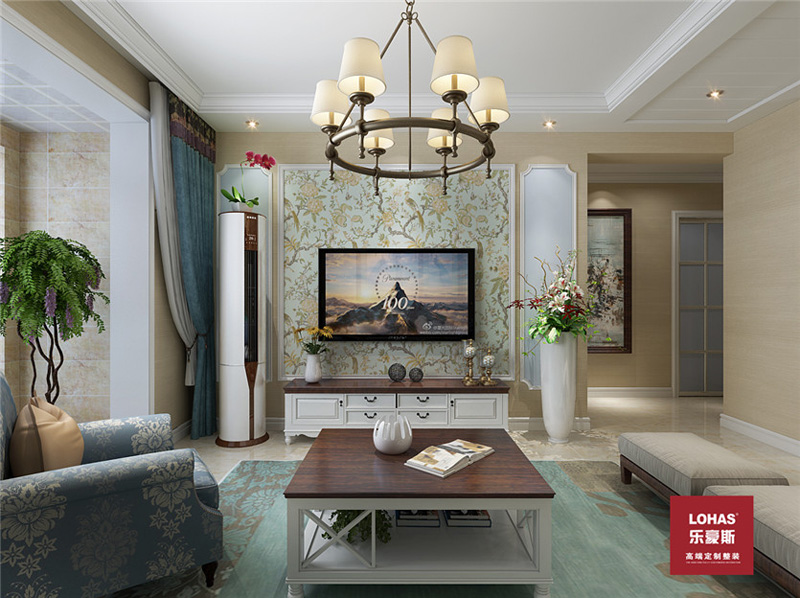 東勝紫御府簡(jiǎn)約裝修效果圖