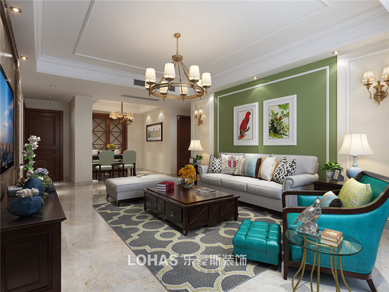 林蔭大院/141平/簡美式風(fēng)格