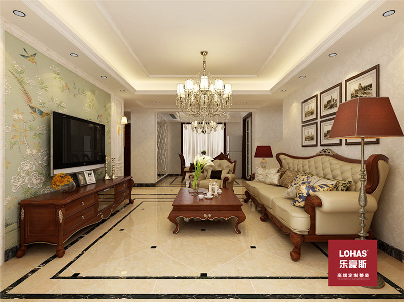 星河盛世138平美式裝修