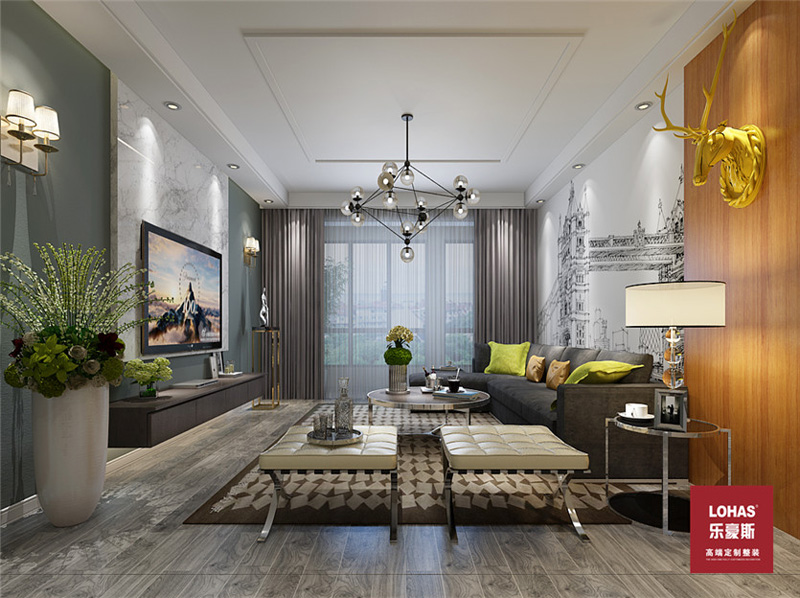 啟銳園135平北歐裝修