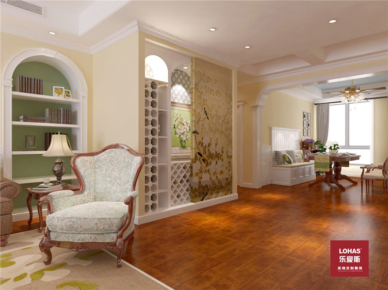 新源燕府186平美式田園風格 新源燕府186平美式田園風格