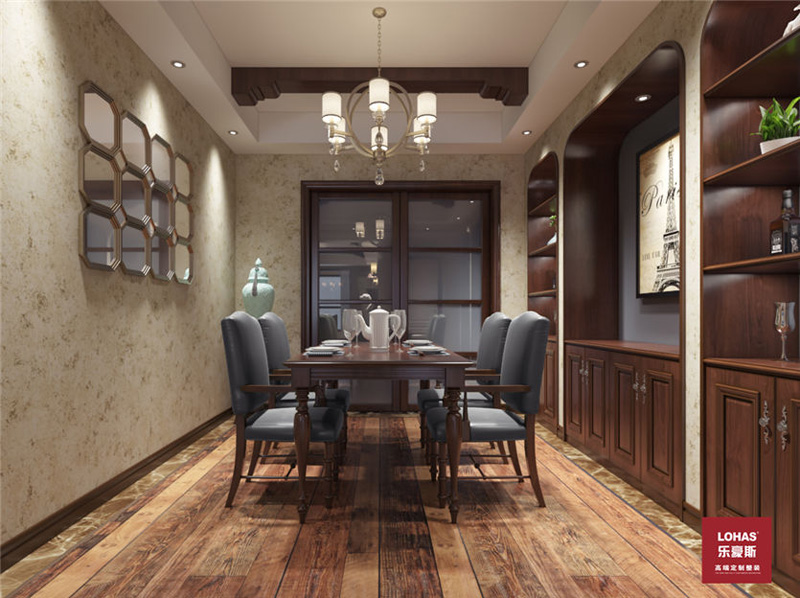 鹿錦苑美式裝修效果圖