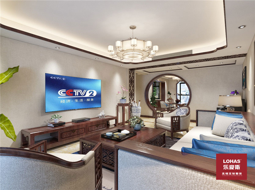 匯君城140平三室新中式風(fēng)格裝修效果圖 匯君城140平三室新中式風(fēng)格裝修效果圖