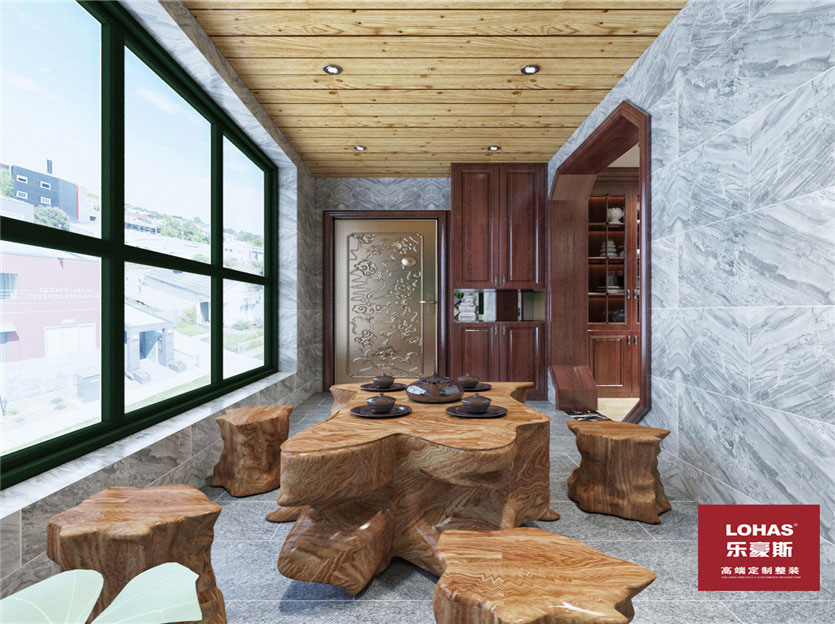 匯君城140平三室新中式風(fēng)格裝修效果圖 匯君城140平三室新中式風(fēng)格裝修效果圖