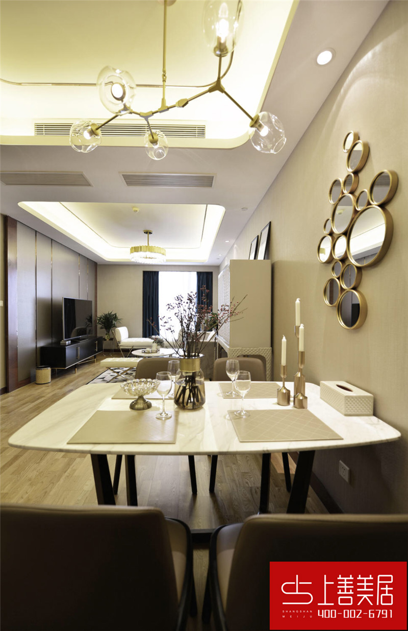 瑞府90平兩室兩廳簡歐風(fēng)格裝修效果圖 瑞府90平兩室兩廳簡歐風(fēng)格裝修效果圖