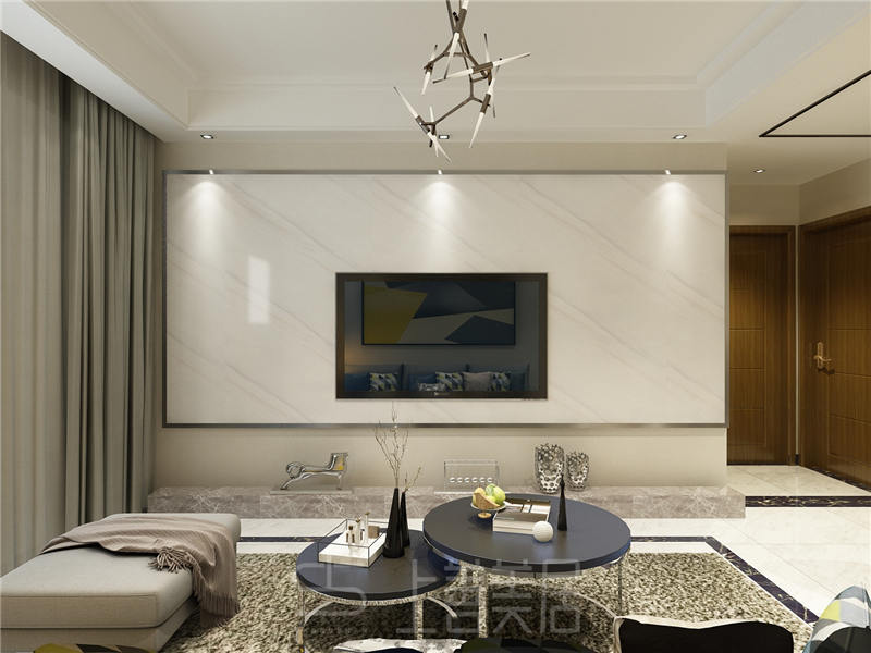 榮盛城87平現(xiàn)代簡約