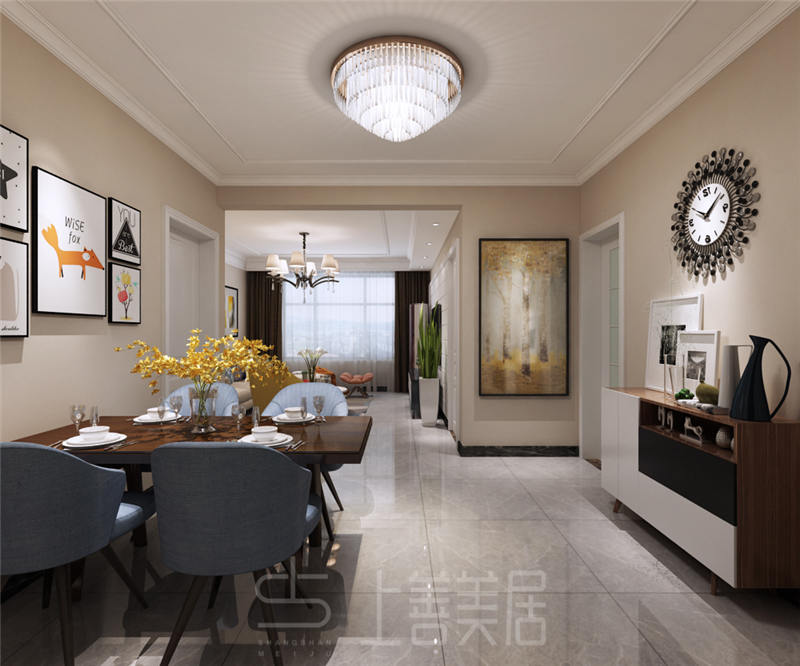 榮盛城87平現(xiàn)代簡約