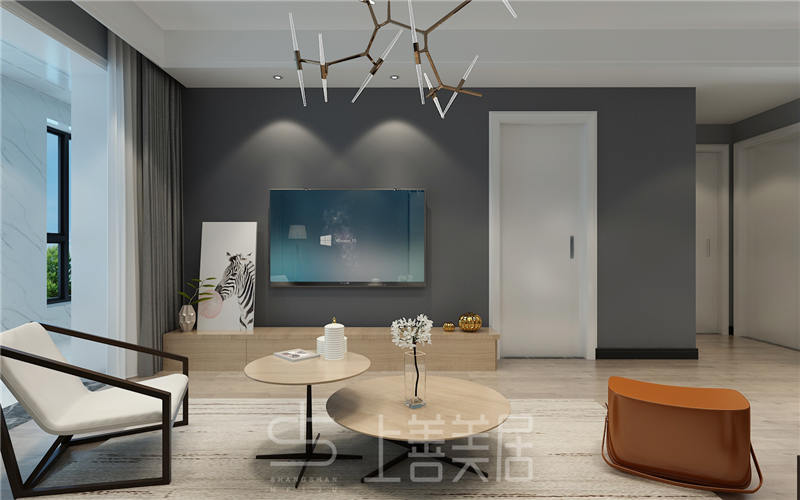 榮盛城95平現(xiàn)代簡約