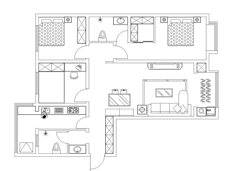 榮盛城128平新中式
