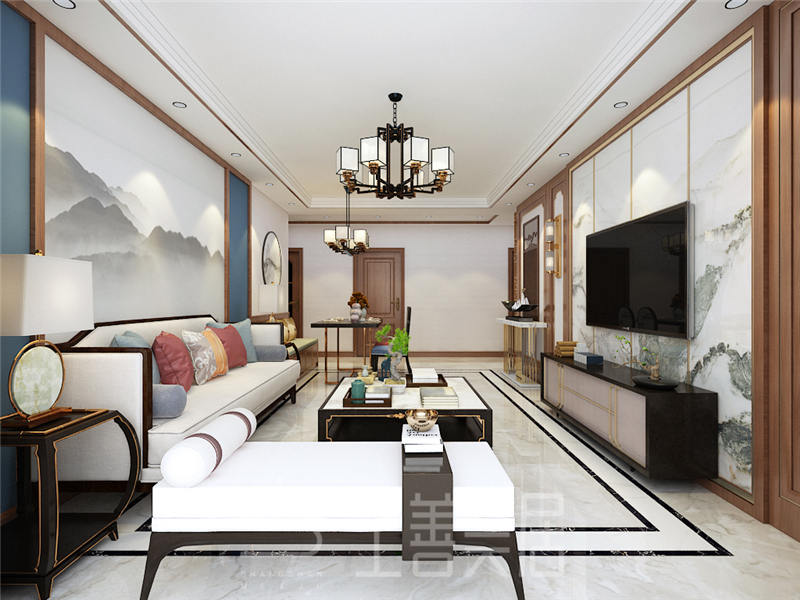 榮盛城128平新中式