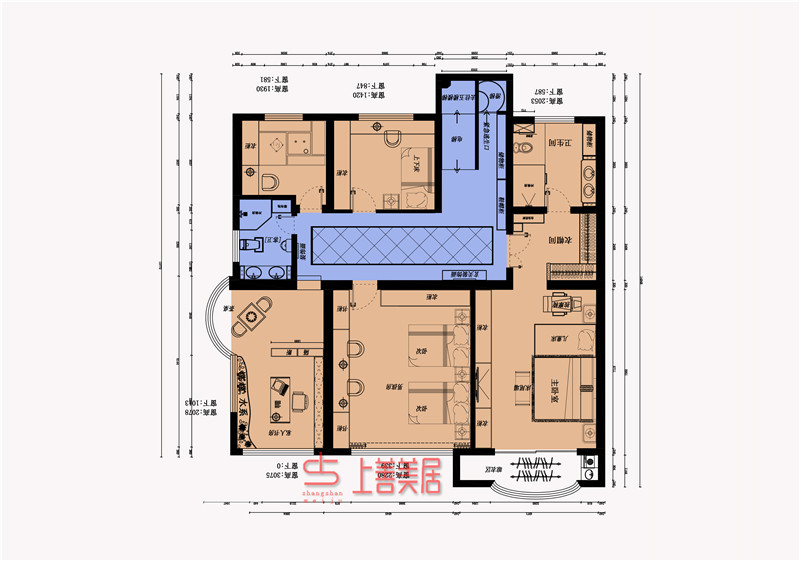 卓達玫瑰園400㎡中式 卓達玫瑰園400㎡中式