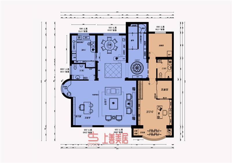 卓達玫瑰園400㎡中式 卓達玫瑰園400㎡中式