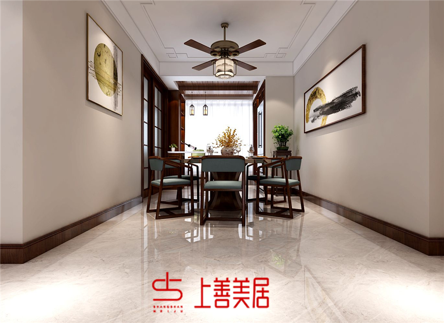 陽(yáng)光水岸139㎡新中式 陽(yáng)光水岸139㎡新中式