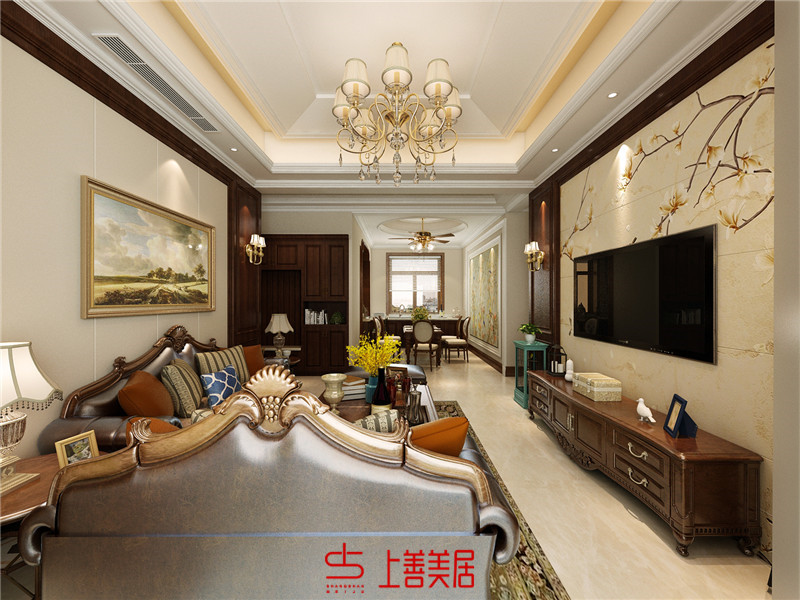 保利東郡/140㎡/美式