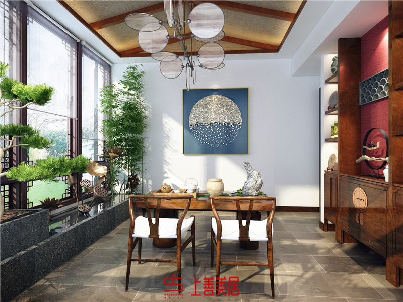 正定陽光花園190㎡新中式 正定陽光花園190㎡新中式