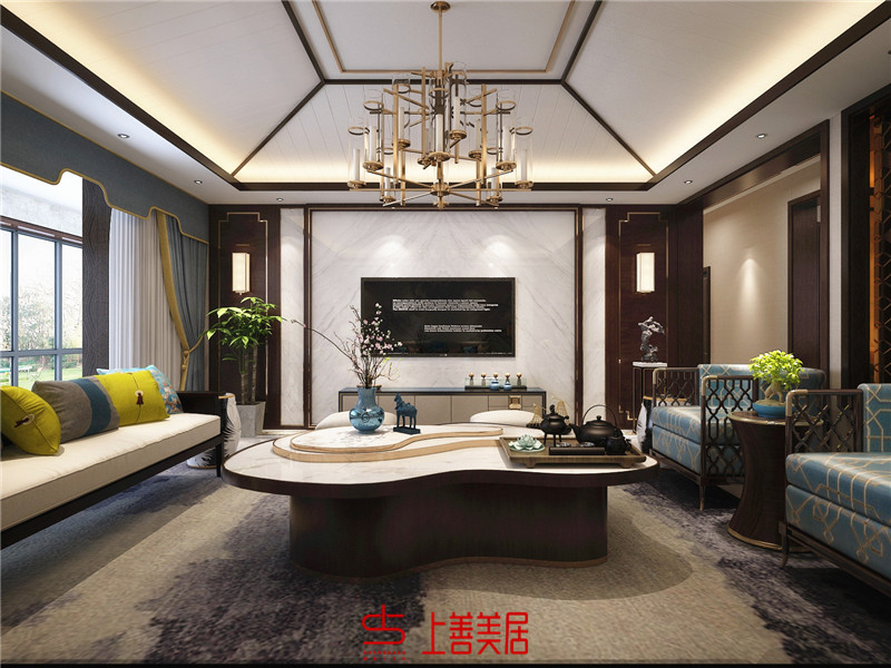 正定陽光花園190㎡新中式 正定陽光花園190㎡新中式