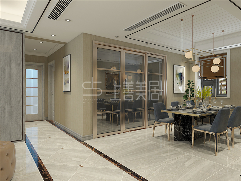 榮盛華府160平現(xiàn)代風格