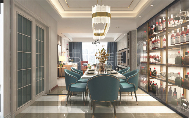 盛邦大都會(huì)/139平/現(xiàn)代簡約