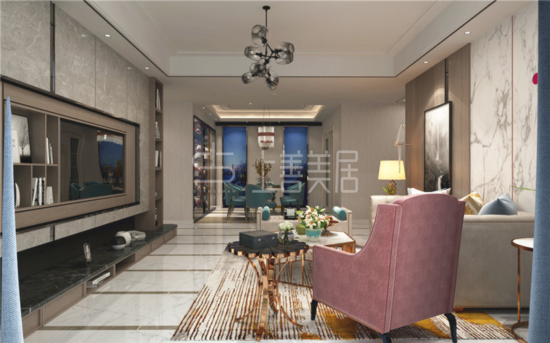 盛邦大都會(huì)/139平/現(xiàn)代簡約