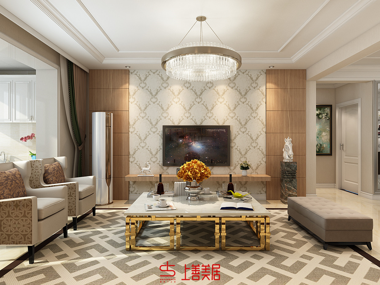 金城嘉園140平現(xiàn)代簡約