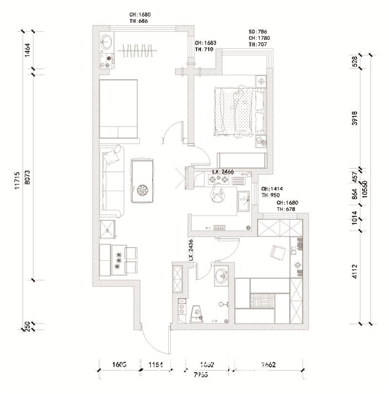 東南智匯城 95平現(xiàn)代裝修效果圖 東南智匯城 95平現(xiàn)代裝修效果圖