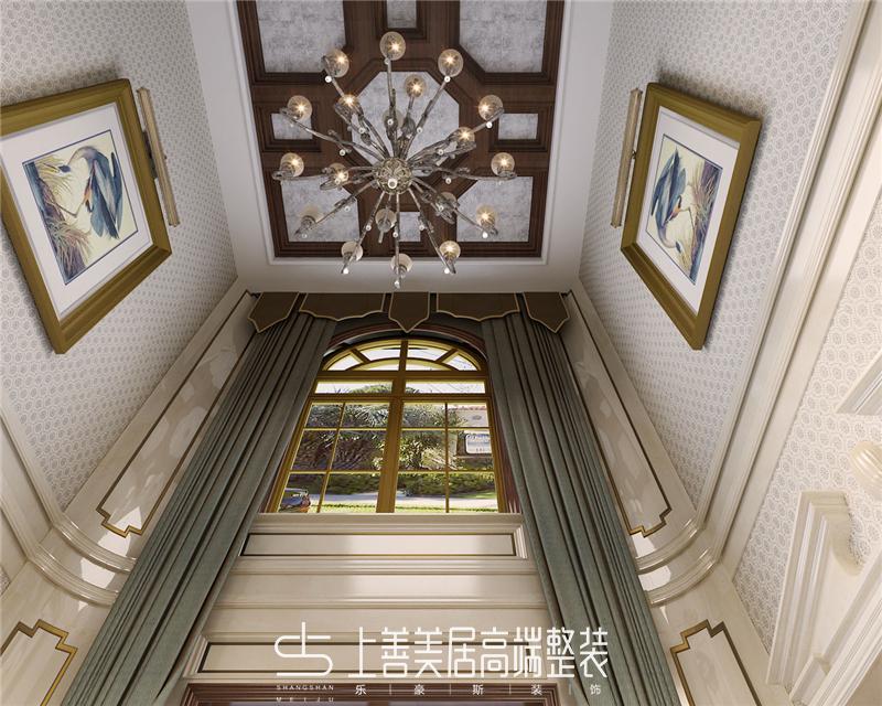 原河名墅600平米美式裝修效果圖