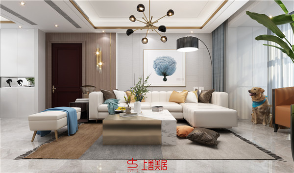 融創(chuàng)中心120㎡現(xiàn)代輕奢